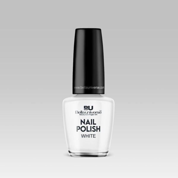 Bella Universe Nail Polish White – Bold | Bright | Elegant Nails | For Women - Pack of 1